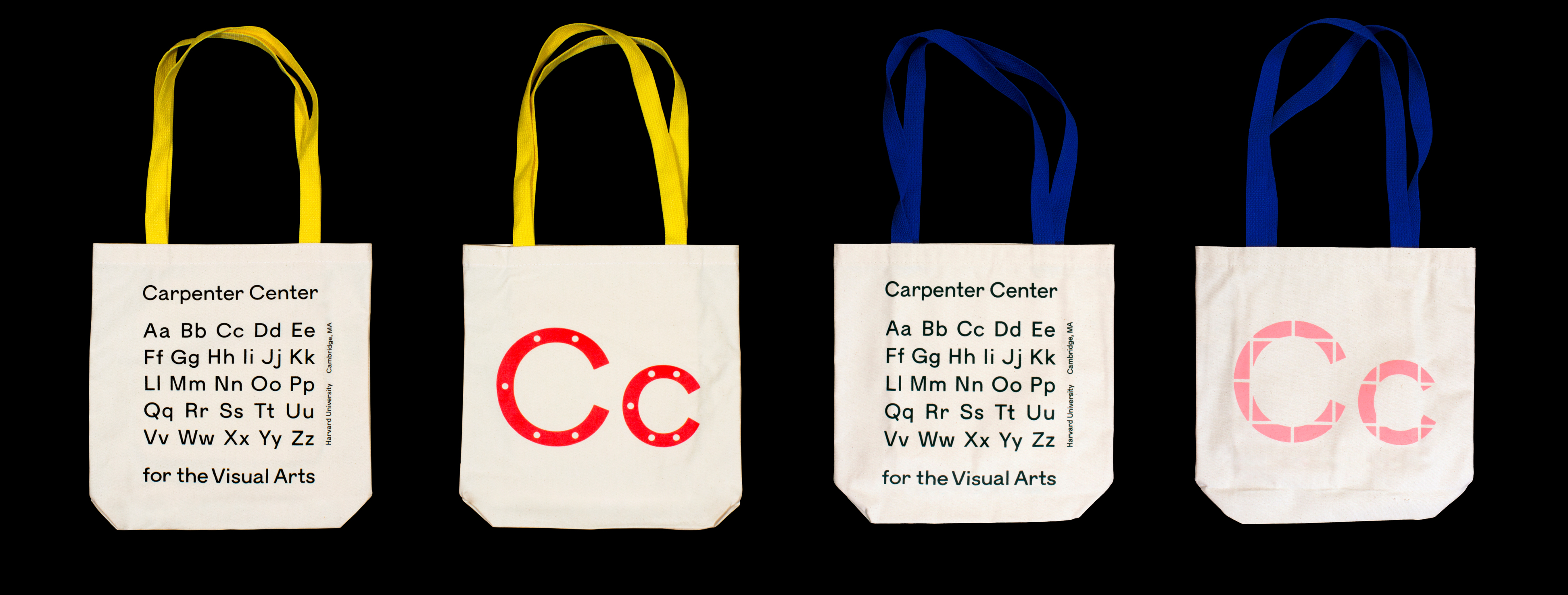 Tote Bags, Carpenter Center for the Visual Arts, Harvard University, 2018–19
