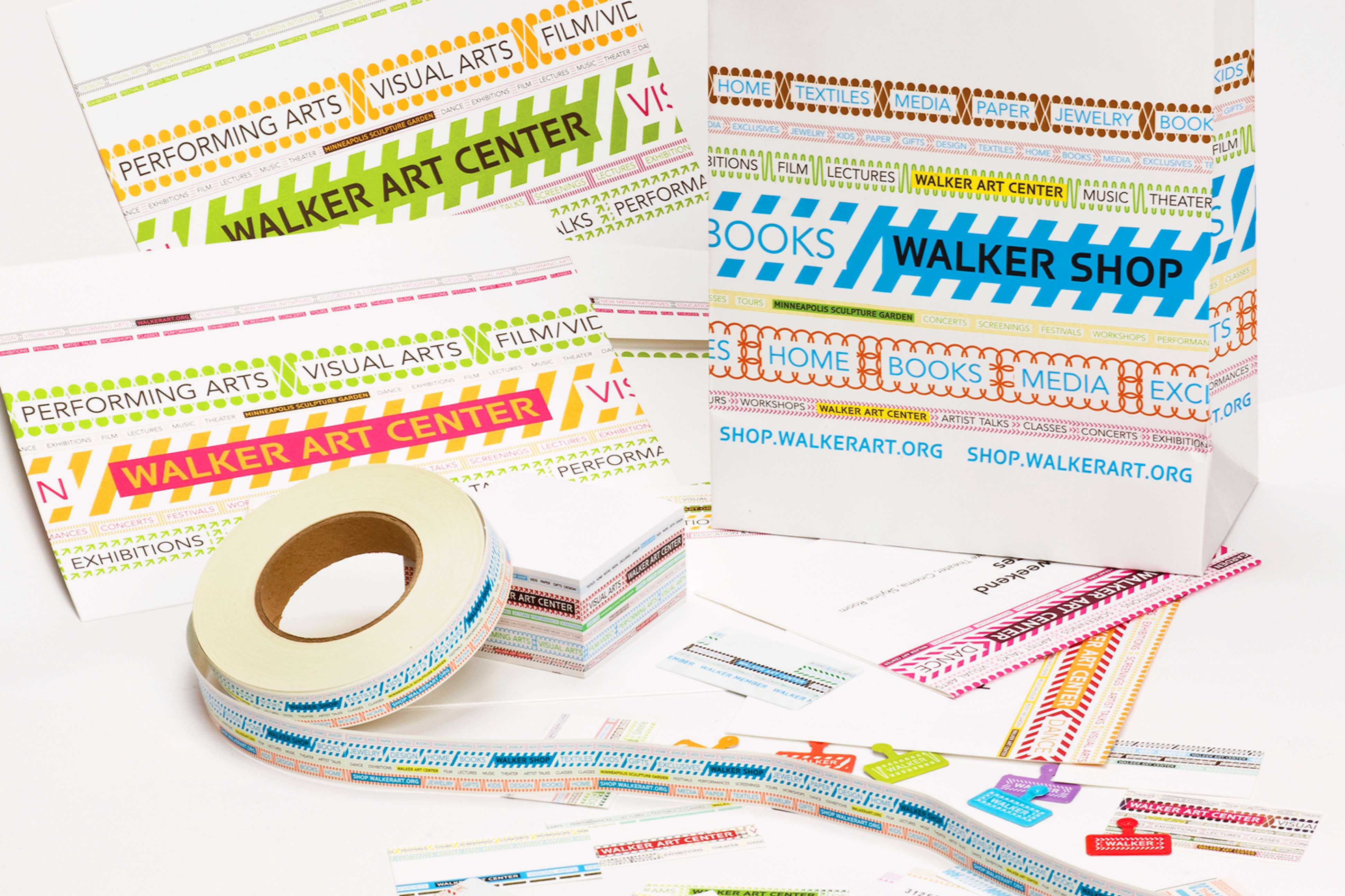 *Walker Expanded*, identity, Walker Art Center, Minneapolis, 2005