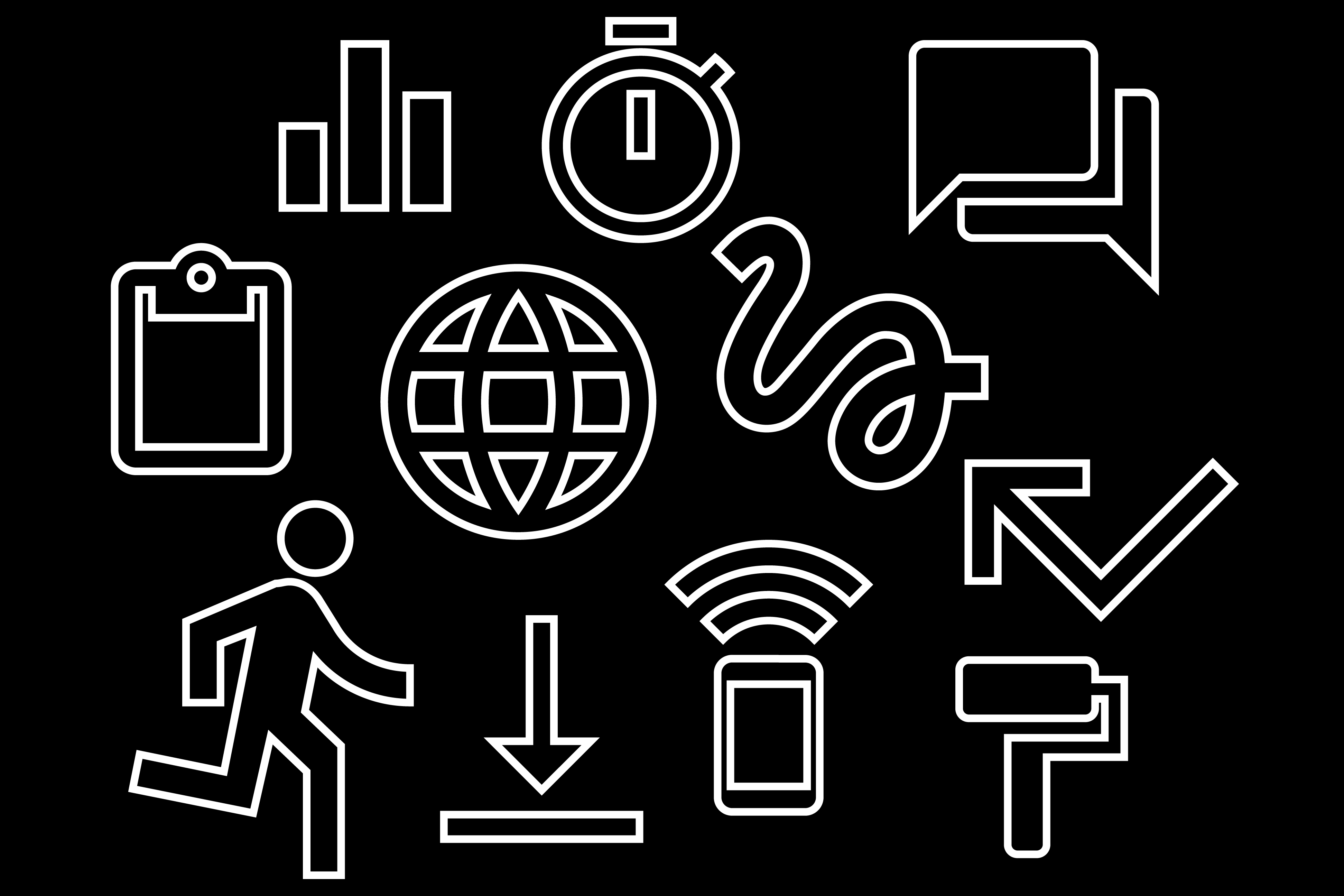 Icon treatment, *SPAN* 2015, Google Material Design, New York, 2015