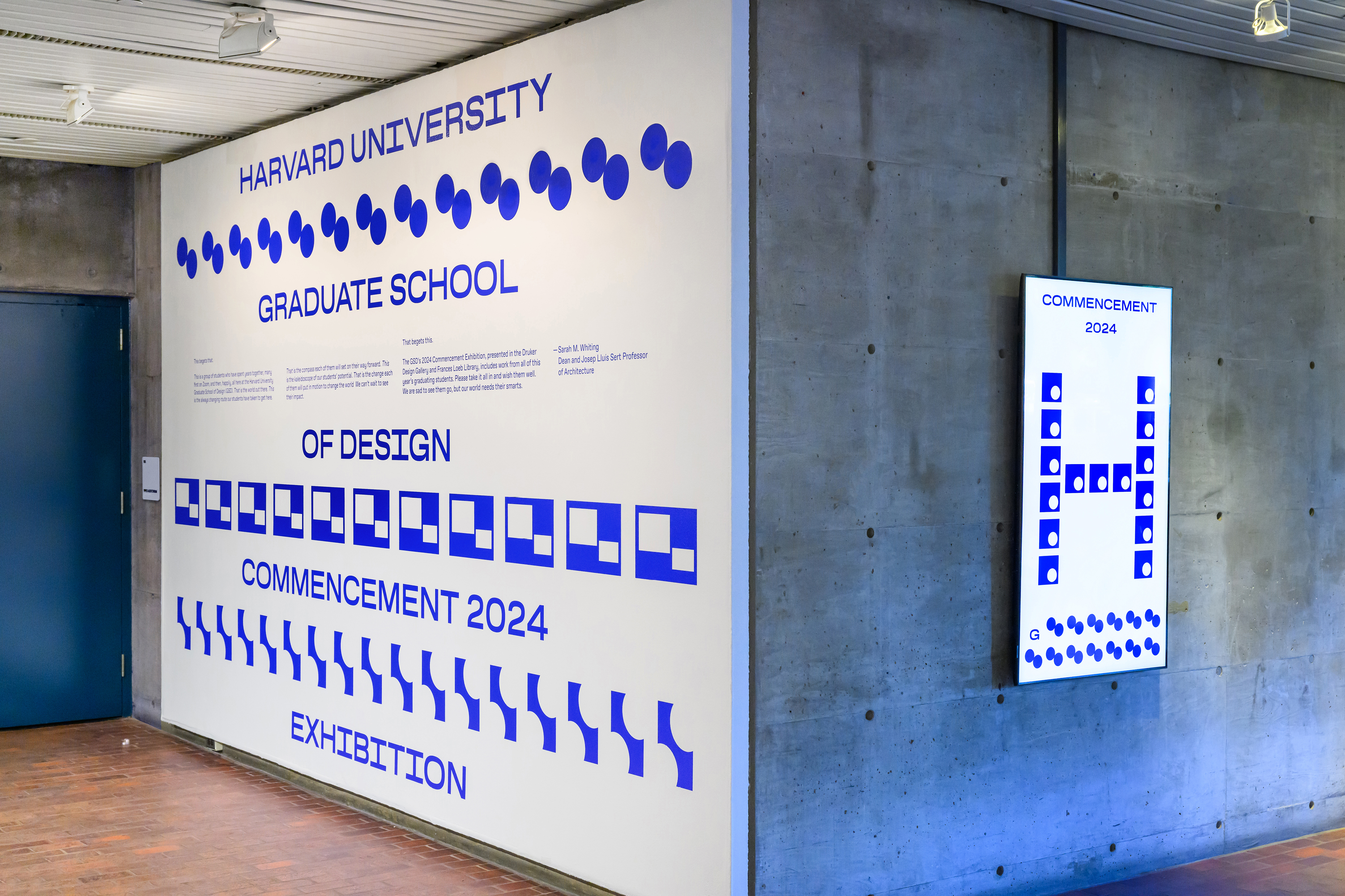 End of year exhibition, Harvard University Graduate School of Design, 2024. Photo by Justin Knight