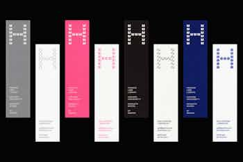 Frances Loeb Library bookmarks, Harvard University Graduate School of Design, 2024. Design by Willis Kingery